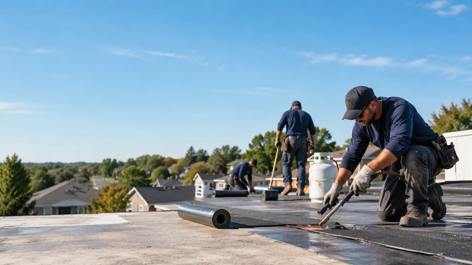 Flat Roof Leak Repair providers in Plessis, NY